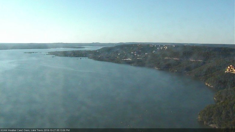 Lake Travis webcam, October 27, 2018 4:15 PM CT