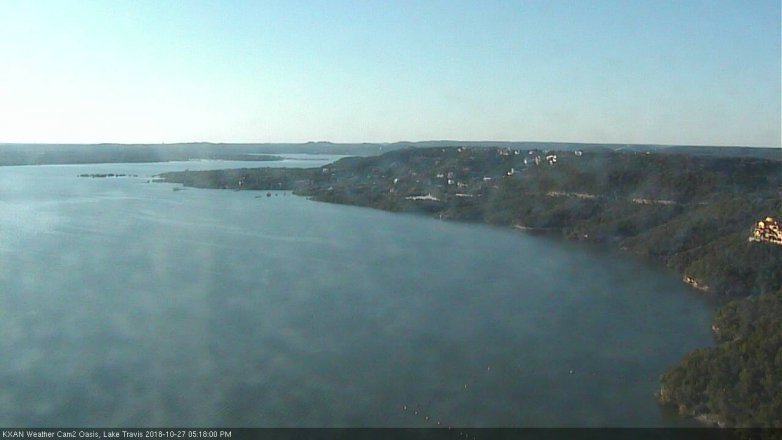 Lake Travis webcam, October 27, 2018 4:20 PM CT