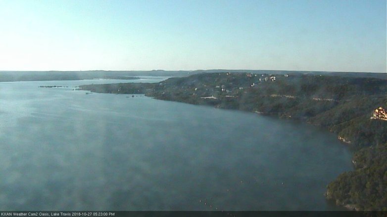 Lake Travis webcam, October 27, 2018 4:25 PM CT