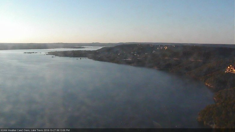Lake Travis webcam, October 27, 2018 5:15 PM CT
