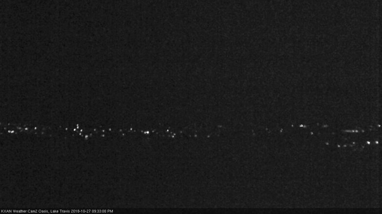 Lake Travis webcam, October 27, 2018 8:35 PM CT