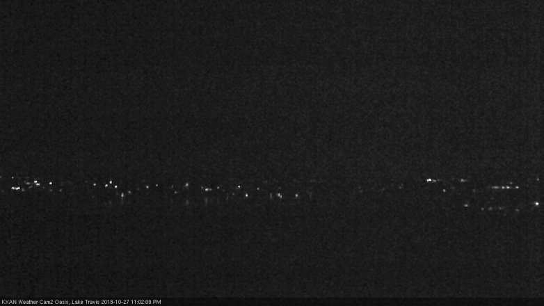 Lake Travis webcam, October 27, 2018 10:05 PM CT