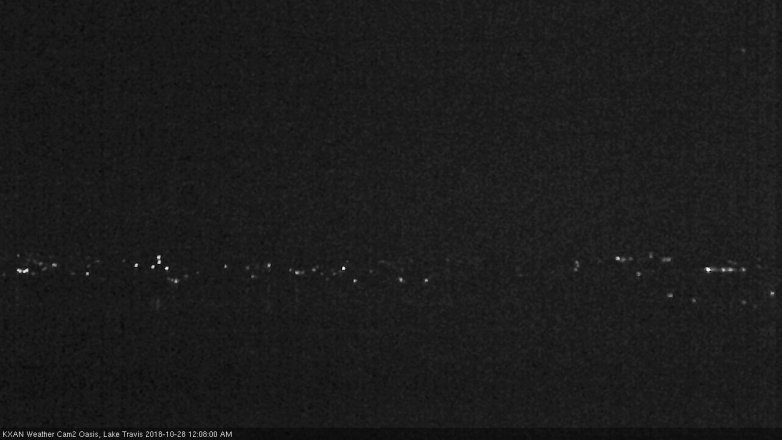 Lake Travis webcam, October 27, 2018 11:10 PM CT