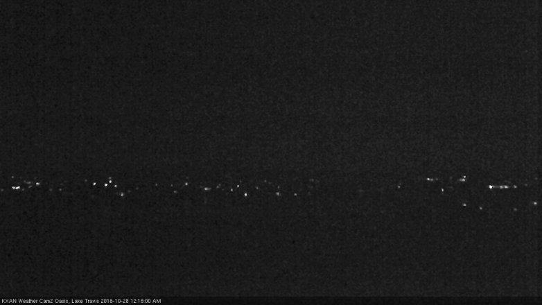 Lake Travis webcam, October 27, 2018 11:20 PM CT
