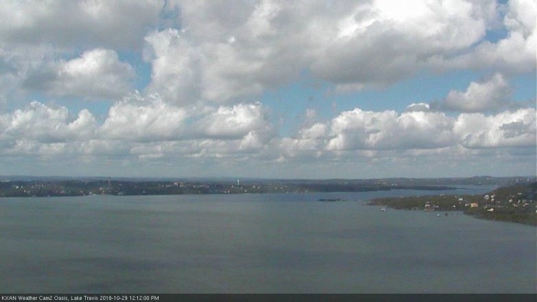 Lake Travis webcam, October 29, 2018 11:15 AM CT