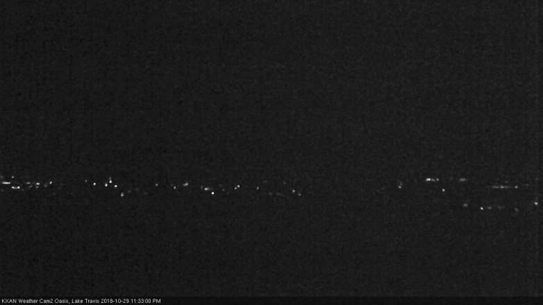 Lake Travis webcam, October 29, 2018 10:35 PM CT