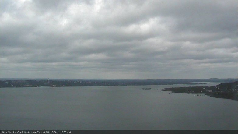 Lake Travis webcam, October 30, 2018 10:25 AM CT