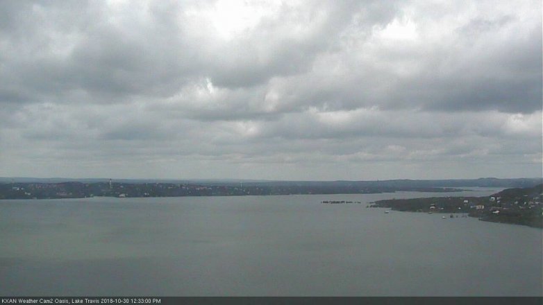 Lake Travis webcam, October 30, 2018 11:35 AM CT