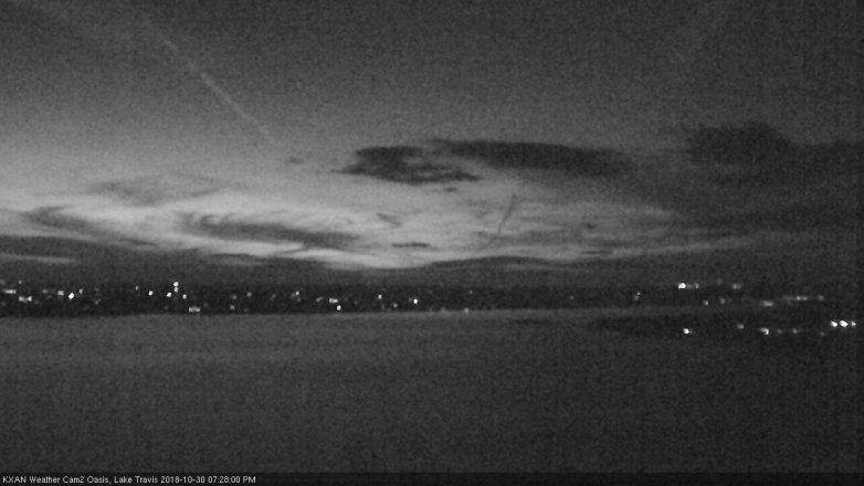 Lake Travis webcam, October 30, 2018 6:30 PM CT