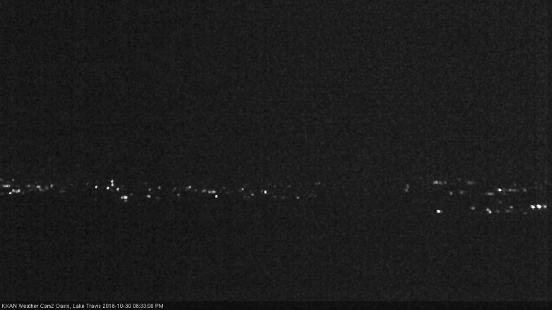 Lake Travis webcam, October 30, 2018 7:35 PM CT