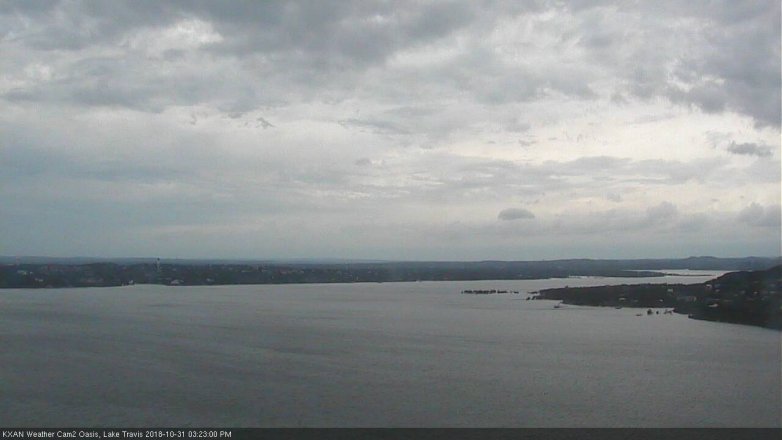 Lake Travis webcam, October 31, 2018 2:25 PM CT