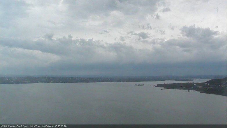 Lake Travis webcam, October 31, 2018 3:00 PM CT