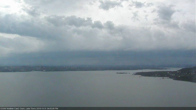Lake Travis webcam, October 31, 2018 3:05 PM CT