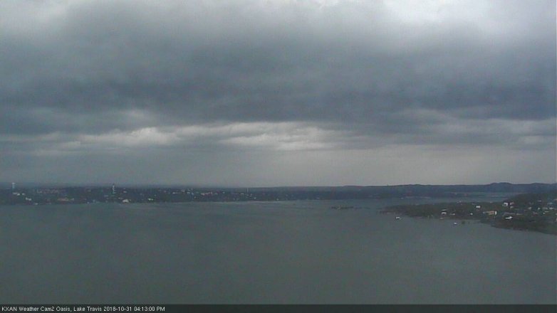 Lake Travis webcam, October 31, 2018 3:15 PM CT