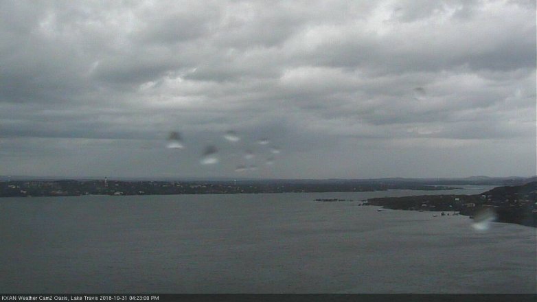 Lake Travis webcam, October 31, 2018 3:25 PM CT