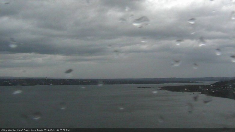 Lake Travis webcam, October 31, 2018 3:30 PM CT