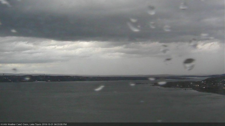 Lake Travis webcam, October 31, 2018 3:35 PM CT