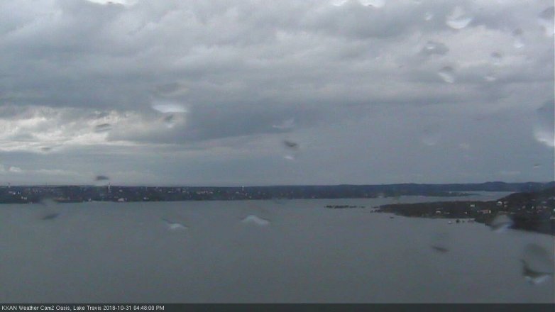 Lake Travis webcam, October 31, 2018 3:50 PM CT