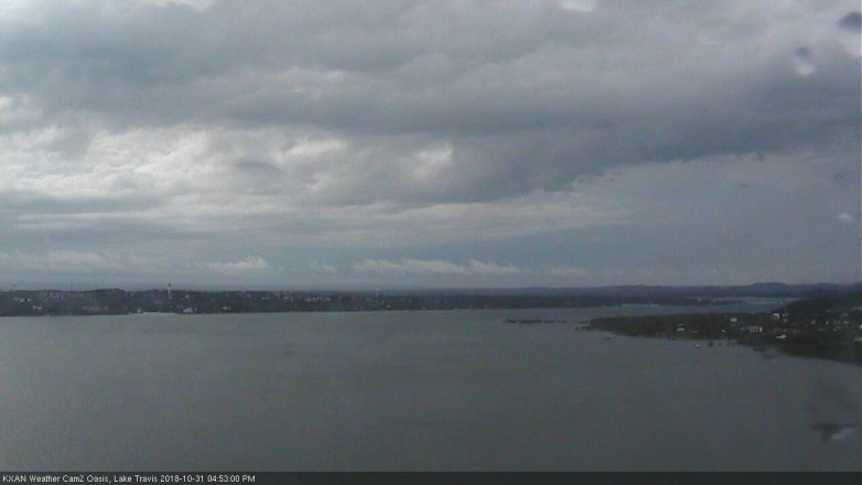Lake Travis webcam, October 31, 2018 3:55 PM CT