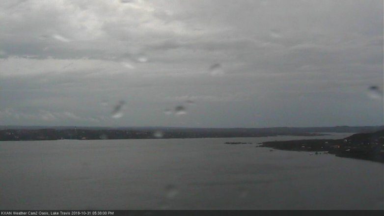Lake Travis webcam, October 31, 2018 4:40 PM CT