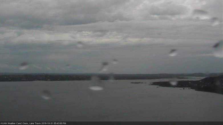 Lake Travis webcam, October 31, 2018 4:45 PM CT