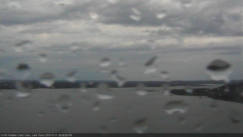 Lake Travis webcam, October 31, 2018 4:50 PM CT