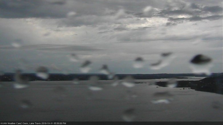 Lake Travis webcam, October 31, 2018 5:00 PM CT