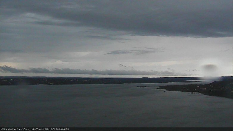 Lake Travis webcam, October 31, 2018 5:25 PM CT