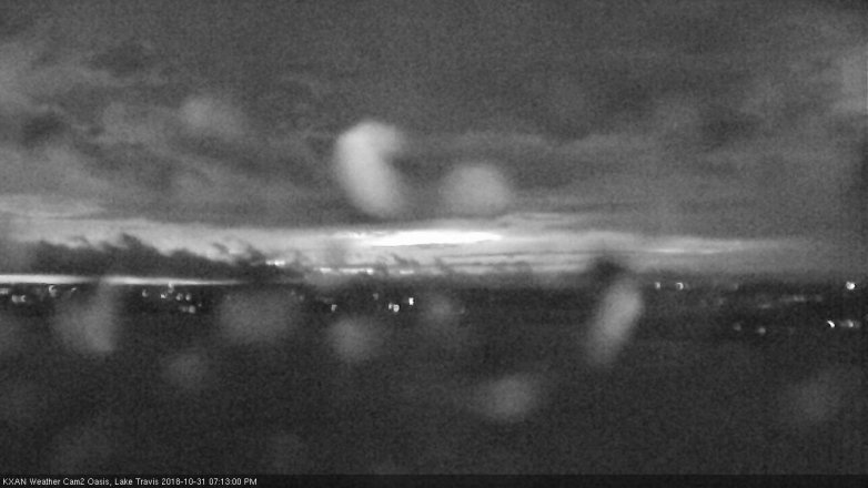 Lake Travis webcam, October 31, 2018 6:15 PM CT