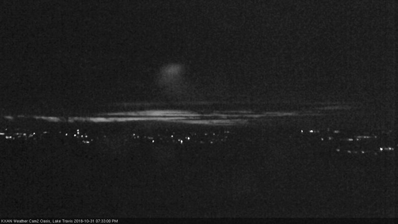 Lake Travis webcam, October 31, 2018 6:35 PM CT
