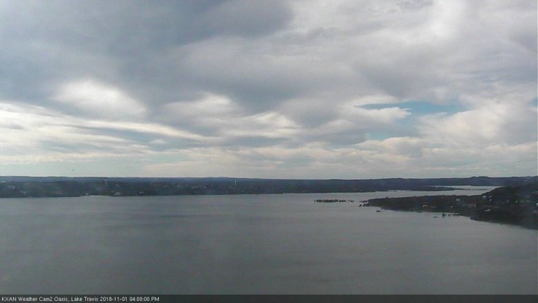 Lake Travis webcam, November 1, 2018 3:10 PM CT