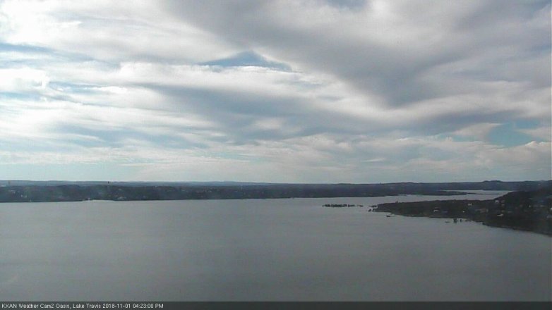 Lake Travis webcam, November 1, 2018 3:25 PM CT