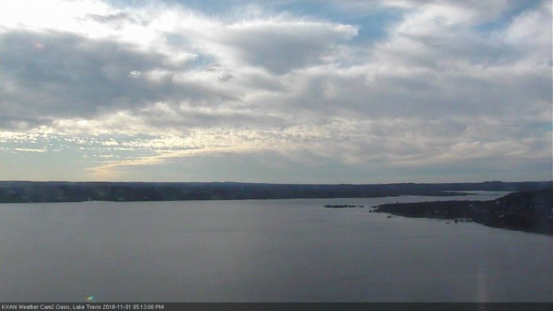 Lake Travis webcam, November 1, 2018 4:15 PM CT