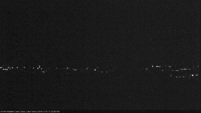 Lake Travis webcam, November 1, 2018 10:35 PM CT