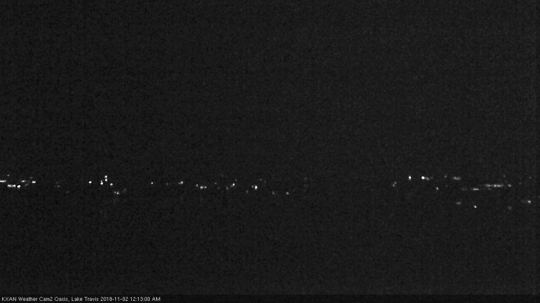 Lake Travis webcam, November 1, 2018 11:15 PM CT
