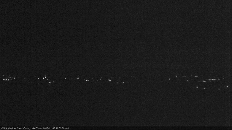 Lake Travis webcam, November 1, 2018 11:55 PM CT