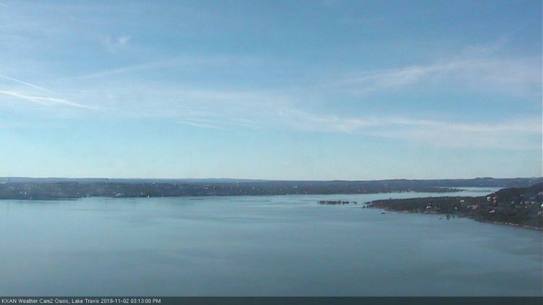 Lake Travis webcam, November 2, 2018 2:15 PM CT