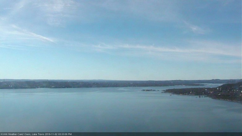 Lake Travis webcam, November 2, 2018 2:35 PM CT