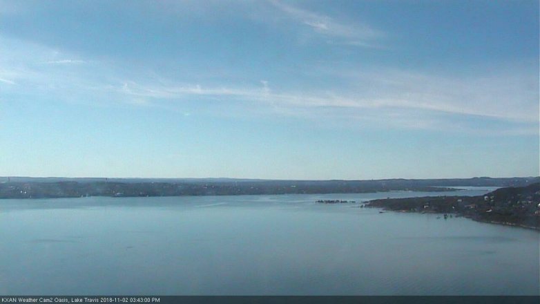 Lake Travis webcam, November 2, 2018 2:45 PM CT