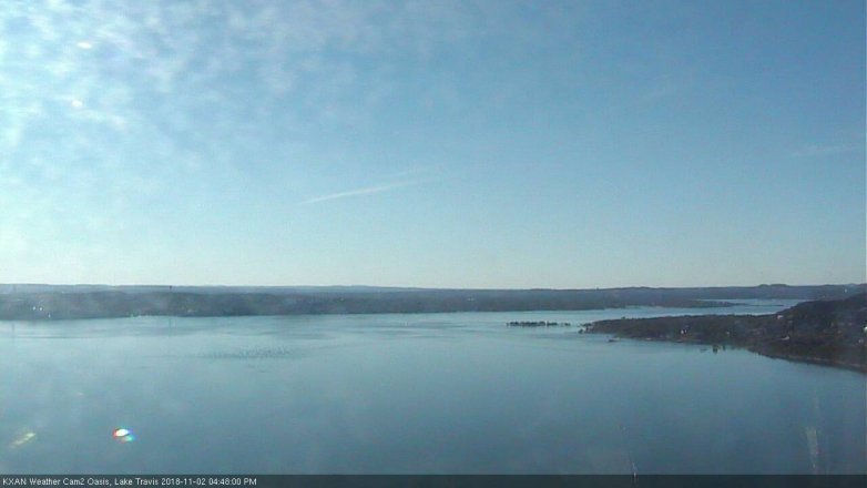 Lake Travis webcam, November 2, 2018 3:50 PM CT