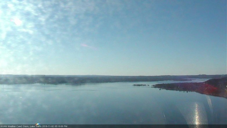 Lake Travis webcam, November 2, 2018 4:20 PM CT