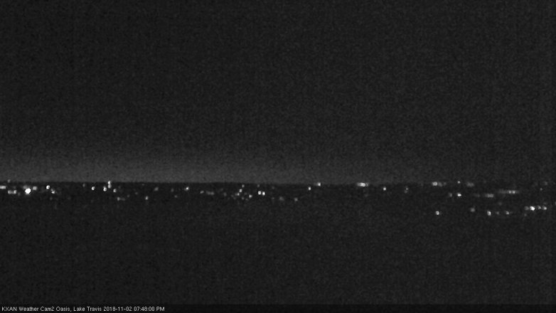 Lake Travis webcam, November 2, 2018 6:50 PM CT