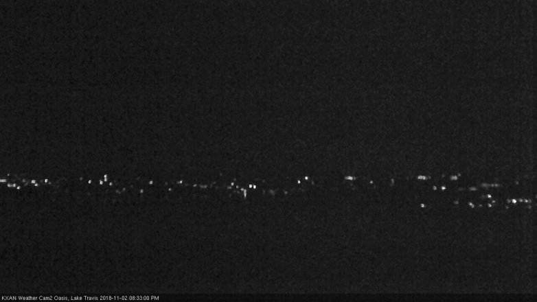 Lake Travis webcam, November 2, 2018 7:35 PM CT