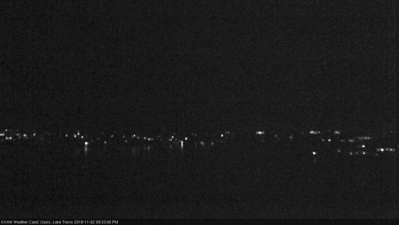 Lake Travis webcam, November 2, 2018 8:35 PM CT