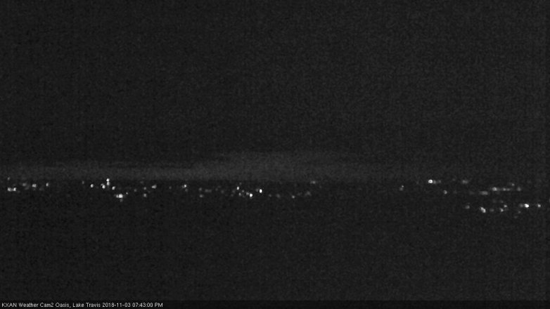 Lake Travis webcam, November 3, 2018 6:45 PM CT