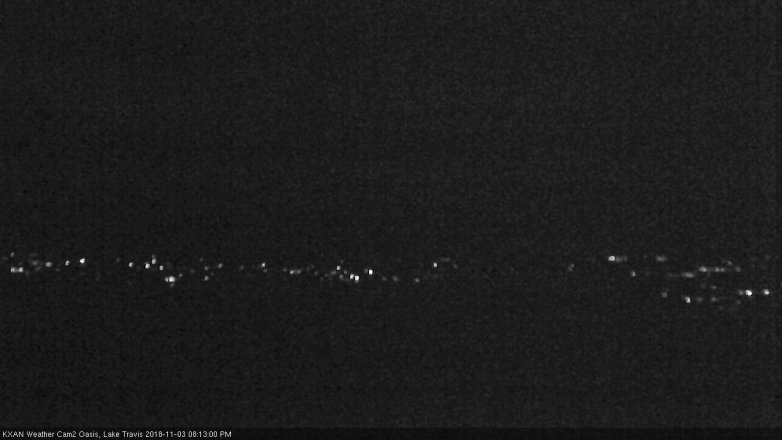 Lake Travis webcam, November 3, 2018 7:15 PM CT