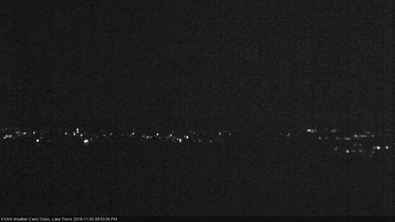 Lake Travis webcam, November 3, 2018 7:55 PM CT