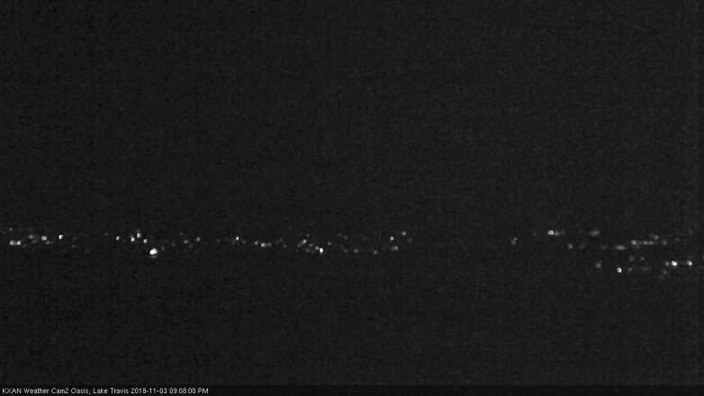 Lake Travis webcam, November 3, 2018 8:10 PM CT