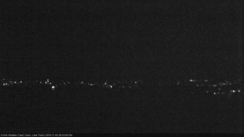 Lake Travis webcam, November 3, 2018 8:35 PM CT