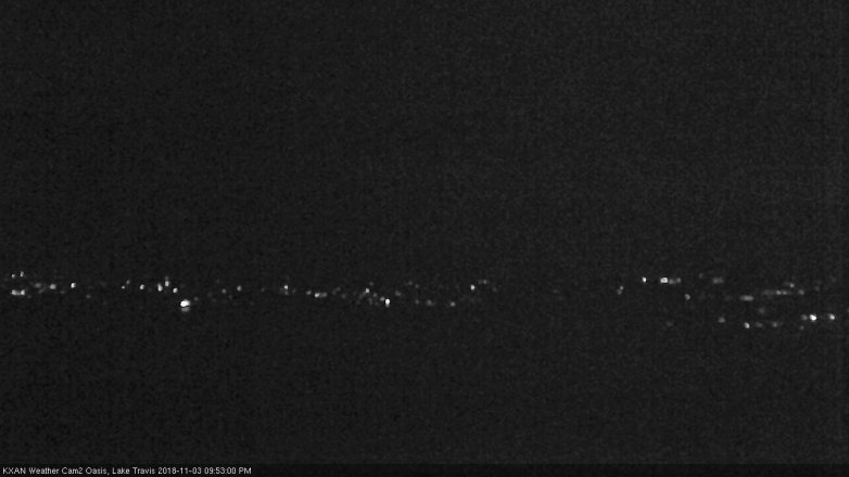 Lake Travis webcam, November 3, 2018 8:55 PM CT